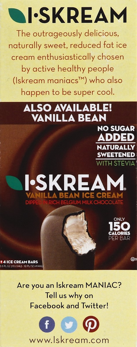 slide 3 of 4, I-SKREAM Ice Cream Bars 4 ea, 4 ct
