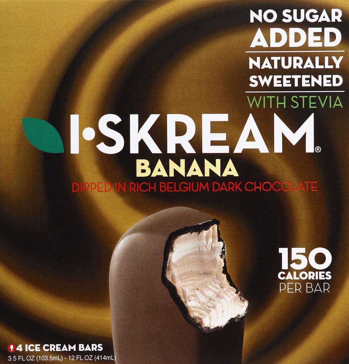 slide 4 of 4, I-SKREAM Ice Cream Bars 4 ea, 4 ct