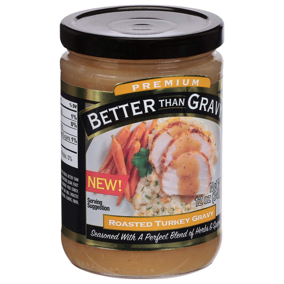 slide 5 of 9, Better Than Gravy Premium Roasted Turkey Gravy 12 oz, 12 oz