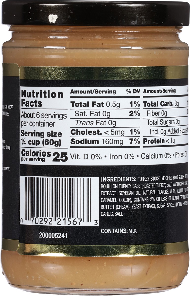 slide 3 of 9, Better Than Gravy Premium Roasted Turkey Gravy 12 oz, 12 oz