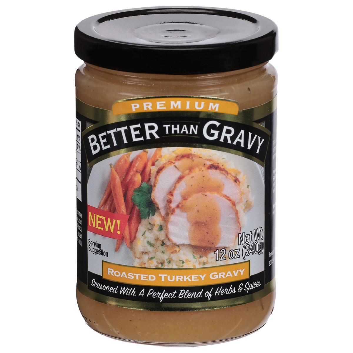 slide 1 of 9, Better Than Gravy Premium Roasted Turkey Gravy 12 oz, 12 oz
