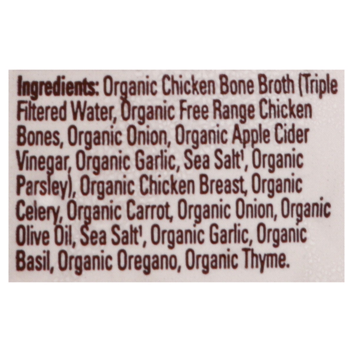 slide 4 of 9, Bonafide Provisions Organic Chicken Veg Soup, 12 oz