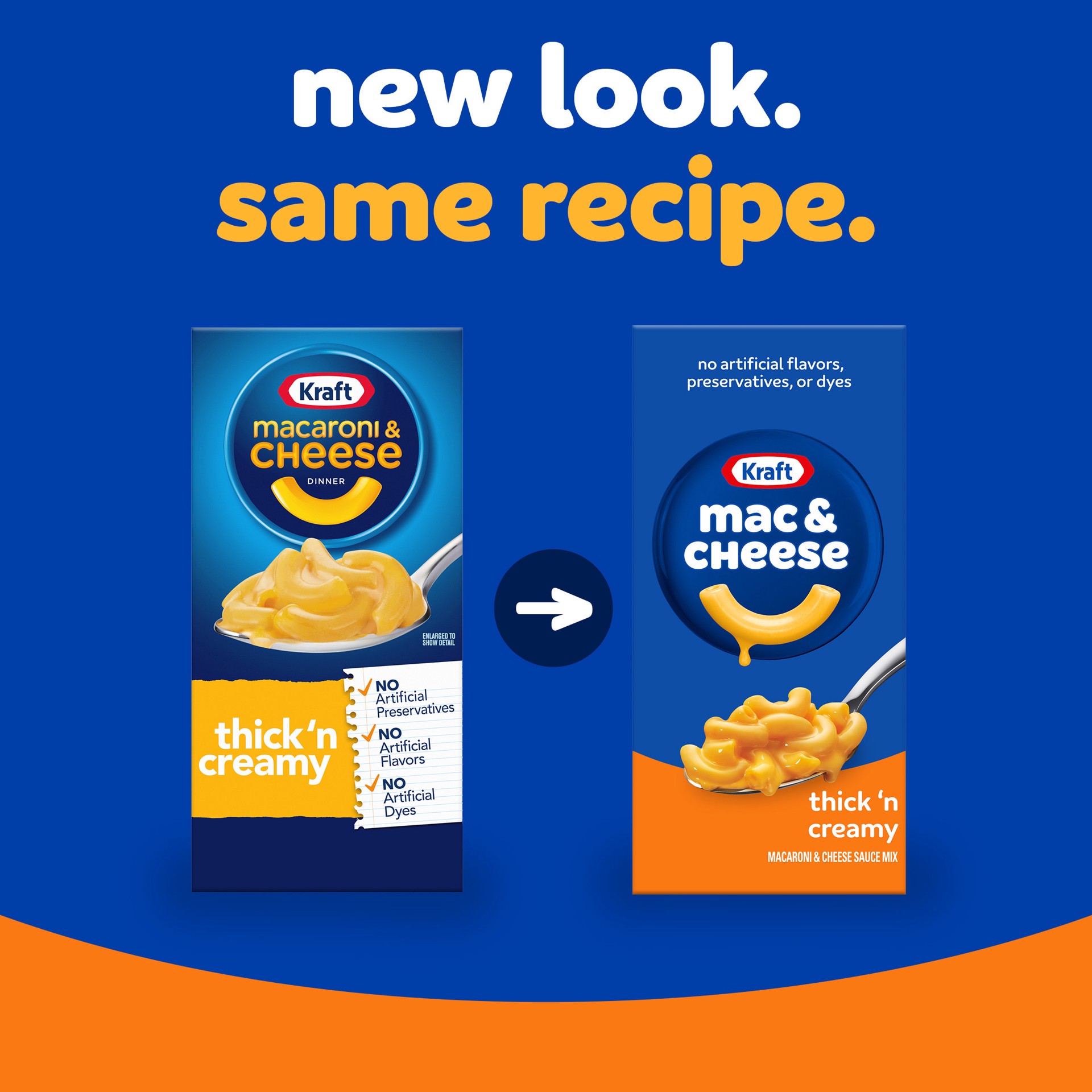 slide 2 of 5, Kraft Thick 'n Creamy Mac & Cheese Macaroni and Cheese Dinner, 7.25 oz Box, 7.25 oz