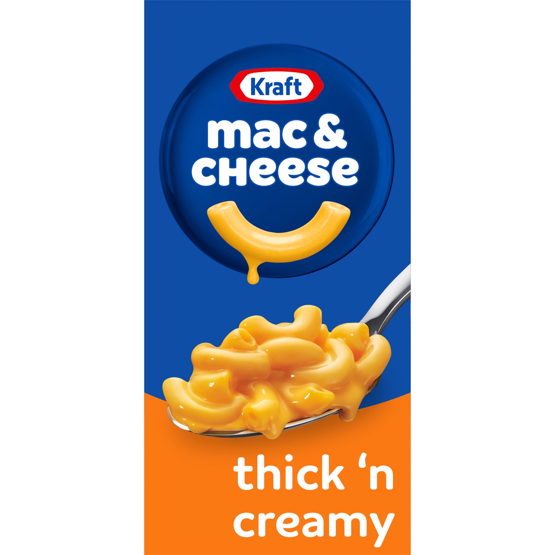 slide 1 of 5, Kraft Thick 'n Creamy Mac & Cheese Macaroni and Cheese Dinner, 7.25 oz Box, 7.25 oz