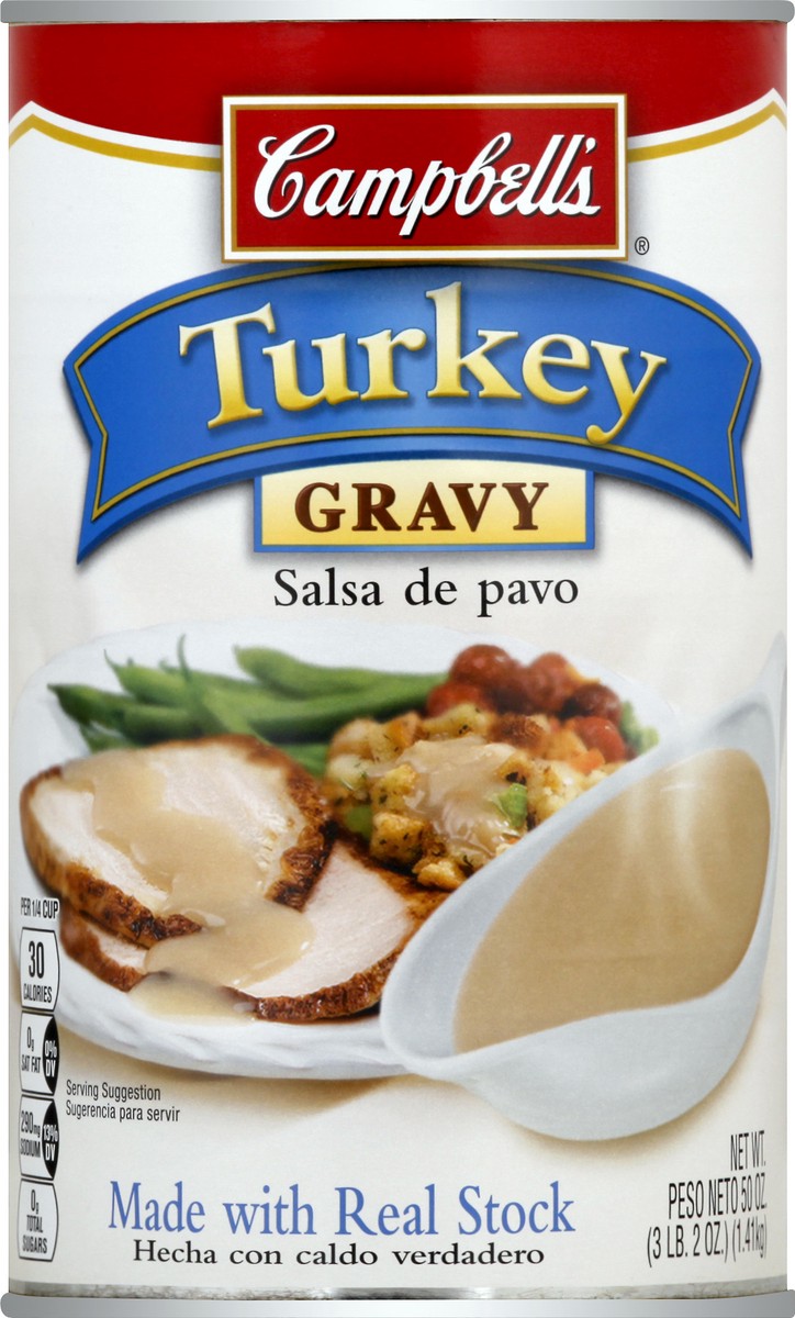 slide 10 of 13, Campbell's Turkey Gravy 50 oz, 50 oz