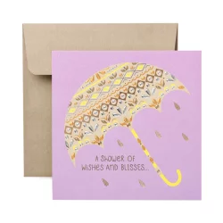 American Greetings Umbrella Wedding Shower Greeting Card