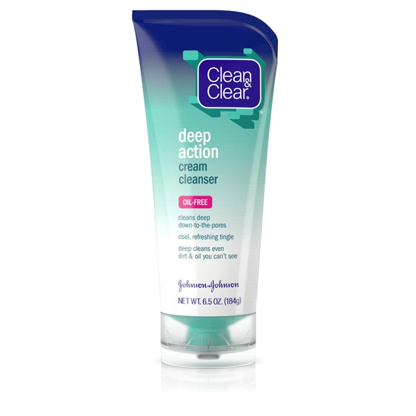 slide 1 of 1, Clean & Clear Deep Action Cream Cleanser, 6.5 oz