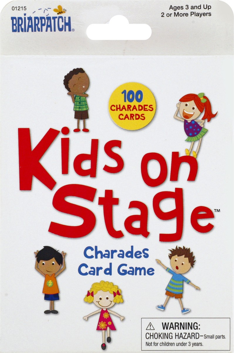 slide 4 of 11, Briarpatch Kids on Stage Charades Card Game 1 ea, 1 ct