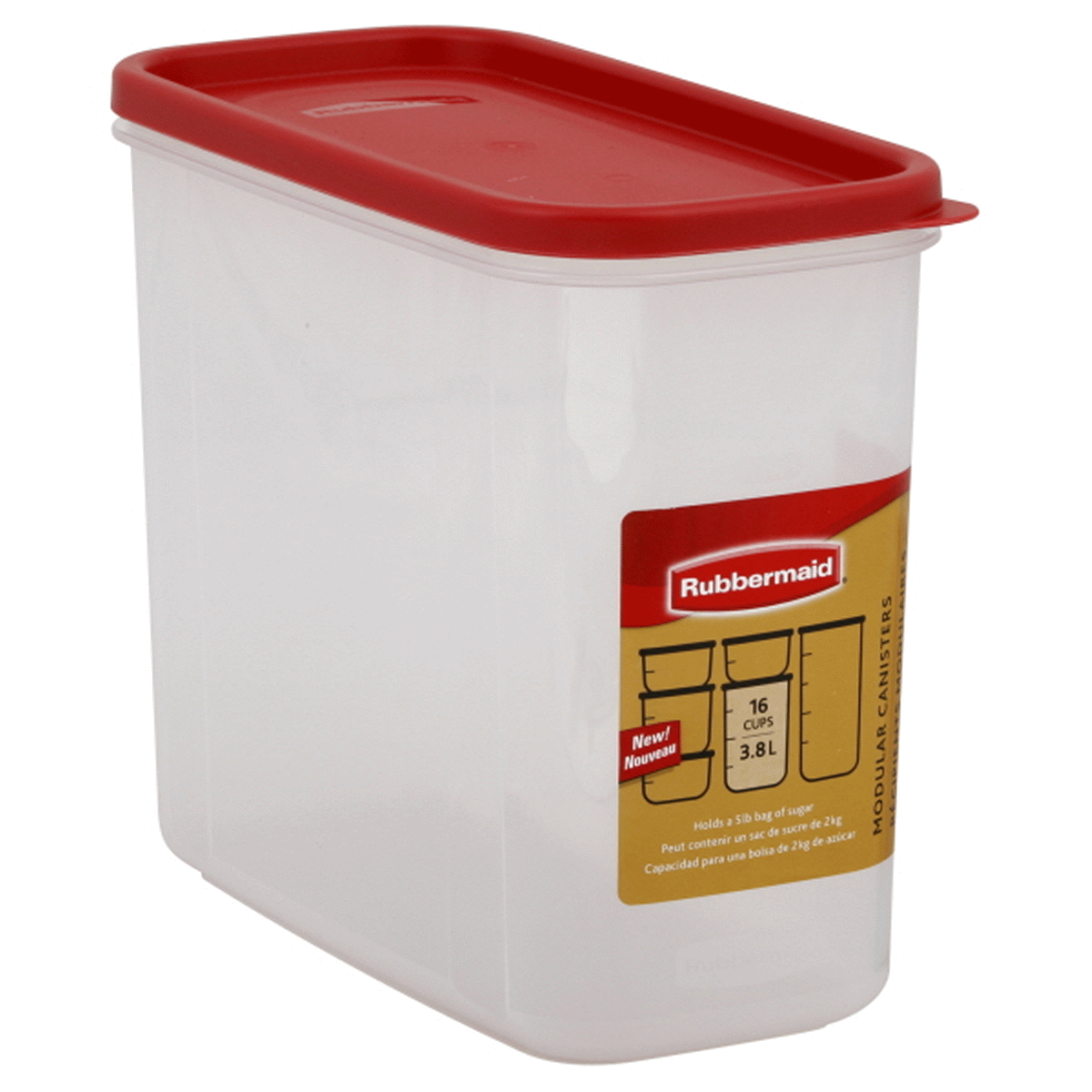 Rubbermaid Canister, Modular, 16 Cups 1 ct | Shipt