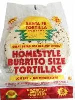Santa Fe Homestyle Burrito Flour Tortillas