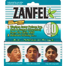Zanfel Dual Action Poison Ivy, Oak And Sumac Wash