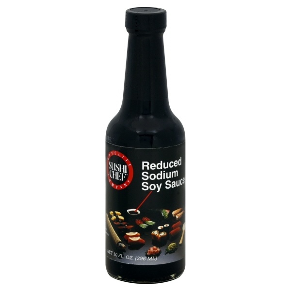 slide 1 of 1, Sushi Chef Low Sodium Soy Sauce, 10 fl oz