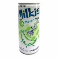 slide 1 of 1, Lotte Milkis Melon Soda, 8.45 fl oz