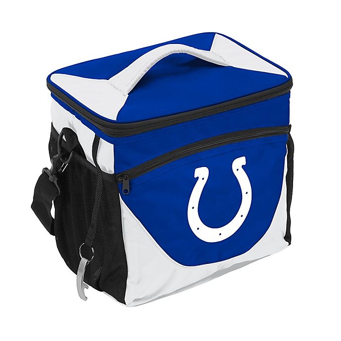 slide 1 of 1, NFL Indianapolis Colts Cooler Bag - Royal/White, 24 ct