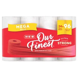 H-E-B Our Finest Ultra Strong Toilet Paper