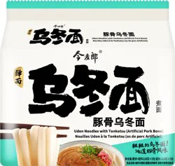 Jinmailang Japanese Pork Bone Flavor Udon Noodle with Tonkatsu