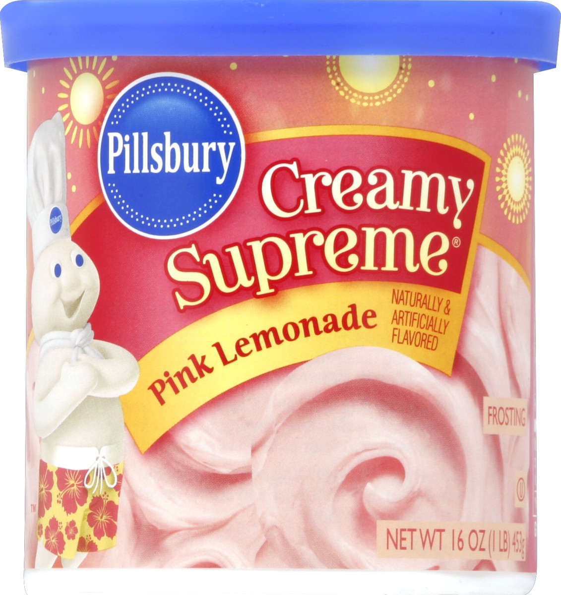 slide 2 of 2, Pillsbury Pink Lemonade Creamy Supreme, 16 oz