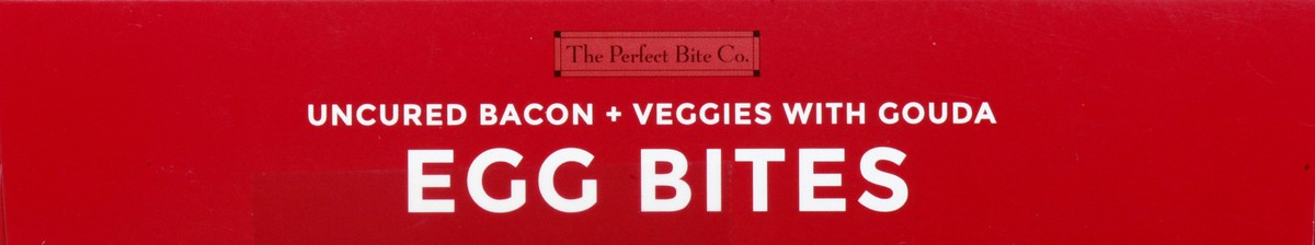 slide 13 of 13, Perfect Bite BBQ The Perfect Bite Co. Uncured Bacon Veggies & Gouda Egg Bites, 5.4 oz