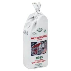 Moss' Water Ground Style Self-Rising White Corn Meal