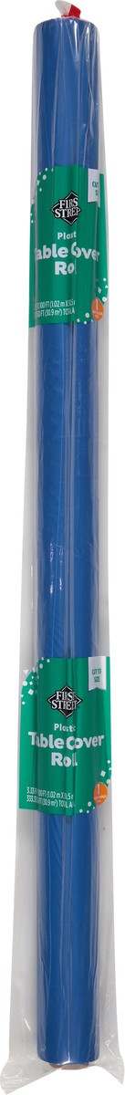 slide 5 of 11, First Street Fs Blue Table Cover Roll 40X100, 1 ct