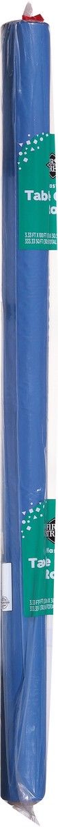 slide 8 of 11, First Street Fs Blue Table Cover Roll 40X100, 1 ct