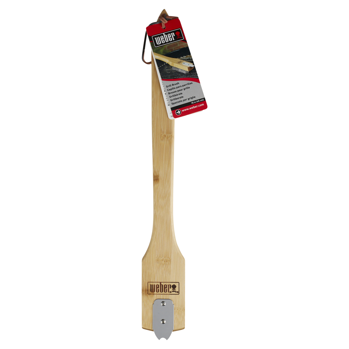 Weber 18 in. Bamboo Grill Brush