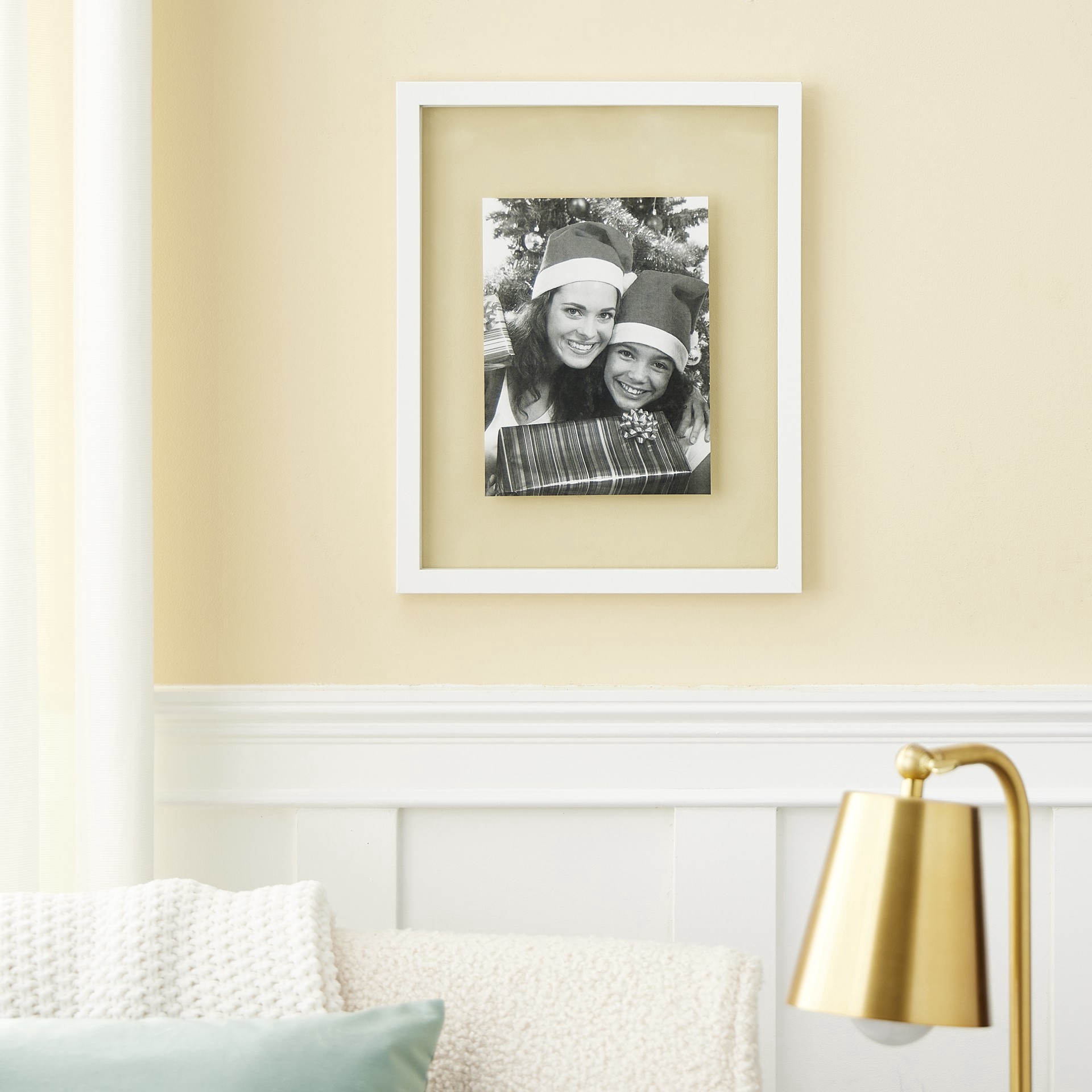 slide 5 of 5, 11" X 14" White Float Frame By Studio Decor, 11 in x 14 in