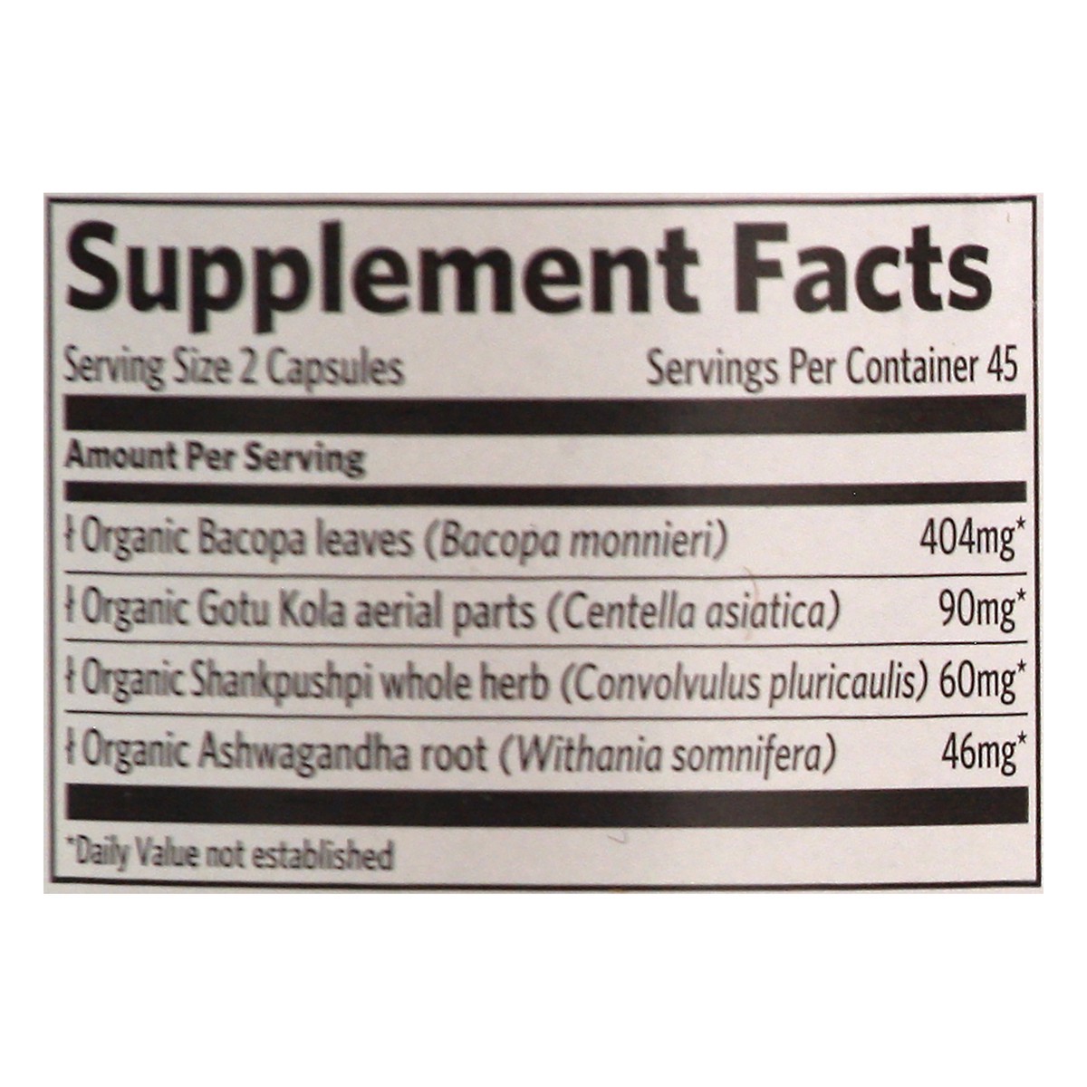 slide 4 of 12, Organic India Vegetarian Caps Joy Herbal Supplement 90 ea, 90 ct