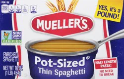 Mueller's Pot-Sized Thin Spaghetti 16 oz
