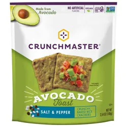 Crunchmaster Avocado Toast Salt & Pepper
