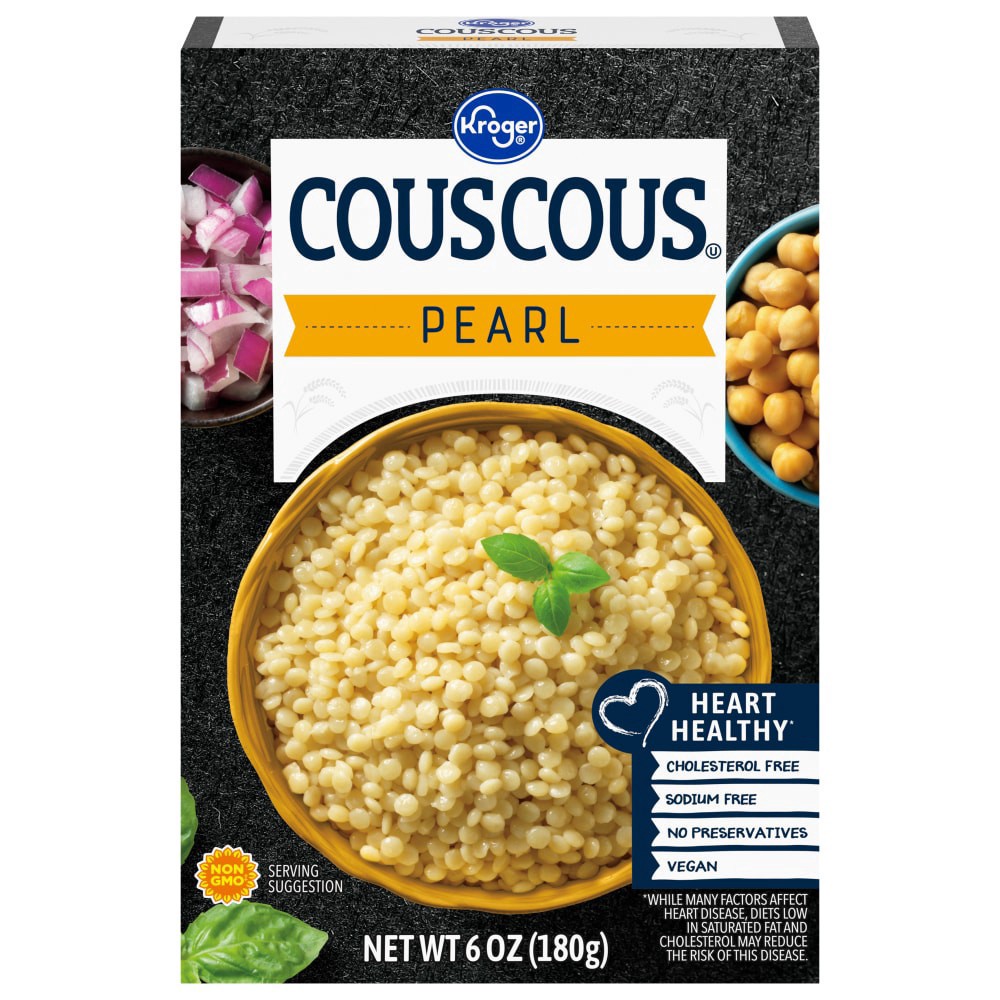 slide 4 of 4, Kroger Pearl Couscous, 6 oz