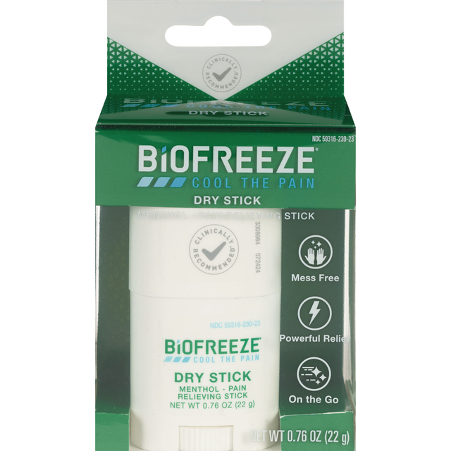 slide 1 of 1, BIOFREEZE Dry Stick 0.76 oz., 0.76 oz