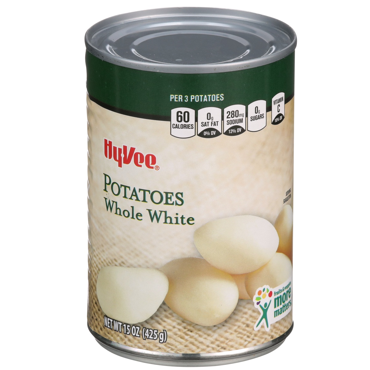 slide 1 of 1, Hy-vee Whole White Potatoes, 15 oz