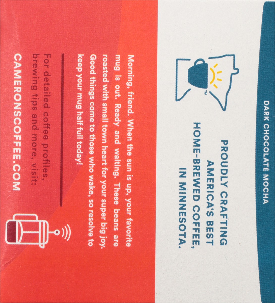 slide 9 of 12, Cameron's Coffee Dark Chocolate Mocha Single Serve Eco-pods - 4.33 oz, 1 ct