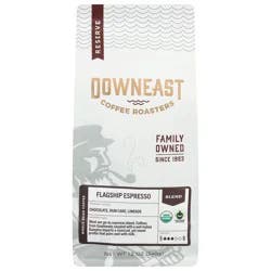 Downeast Coffee Roasters Whole Bean Light Roast Flagship Espresso Coffee 12 oz