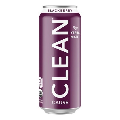 slide 1 of 1, Clean Cause Blackberry Energy Drink - 11.5 fl oz, 11.5 fl oz