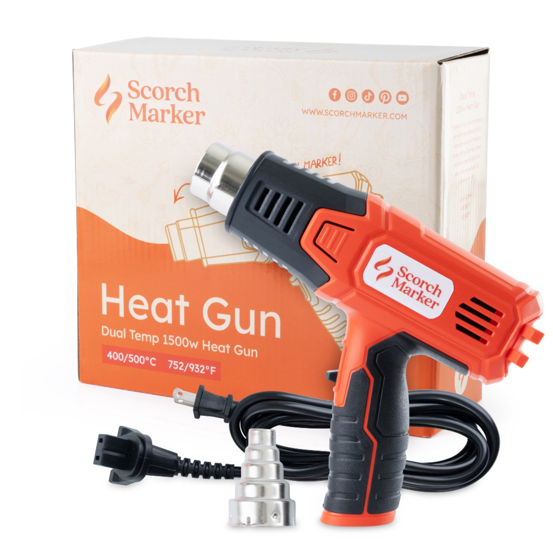 slide 13 of 13, Scorch Marker Heat Gun, 1 ct