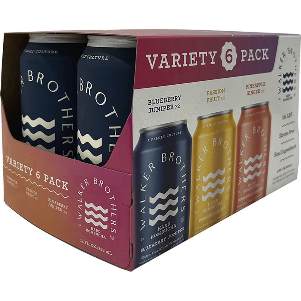 slide 1 of 1, Walker Brothers Variety Pack, 6 ct; 12 oz