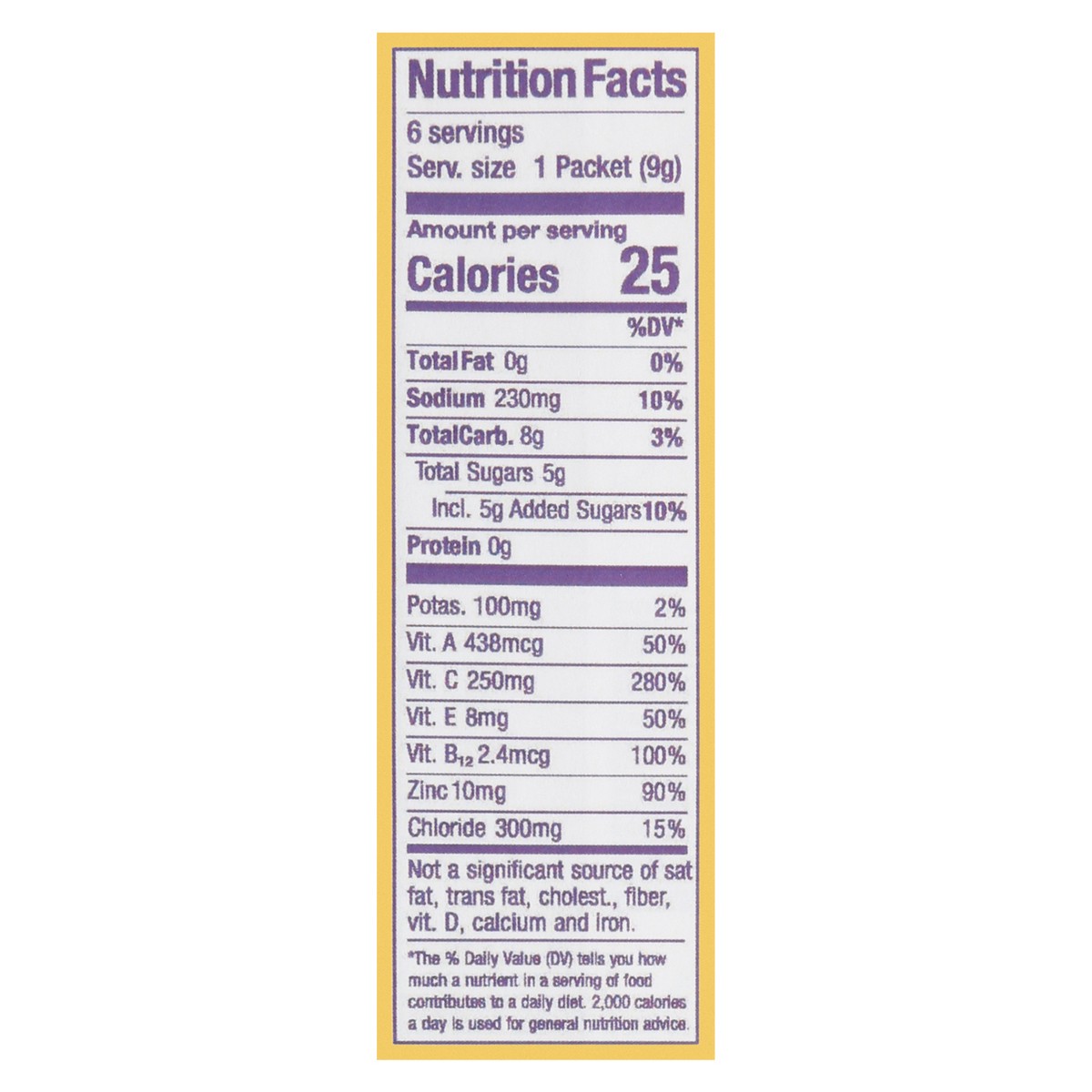 slide 6 of 14, vitafusion Infusions Singles To Go Hydration Orange Passionfruit Drink Mix - 6 ct, 6 ct