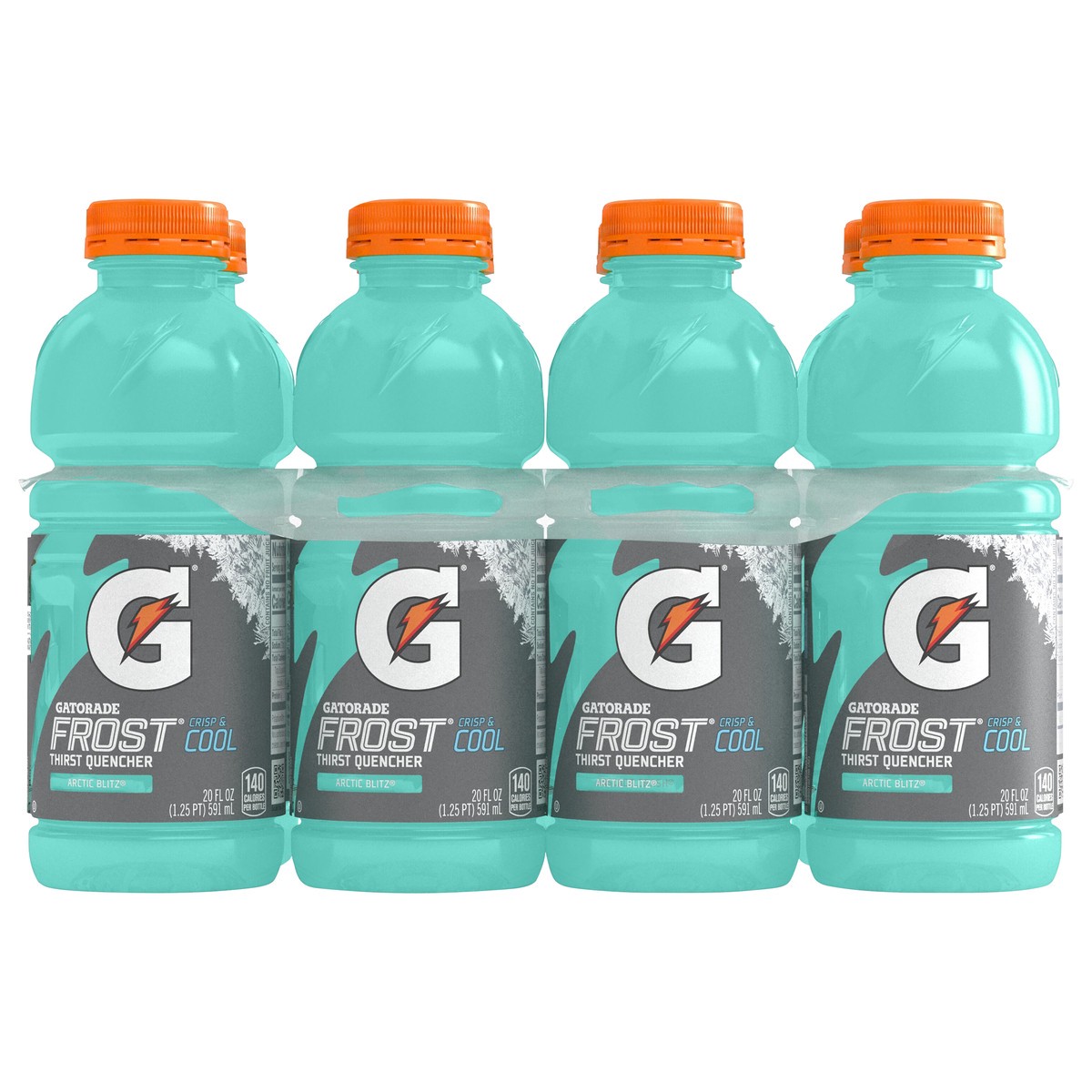 slide 1 of 2, Gatorade Frost Thirst Quencher Arctic Blitz 20 Fl Oz, 8 Count, 8 ct
