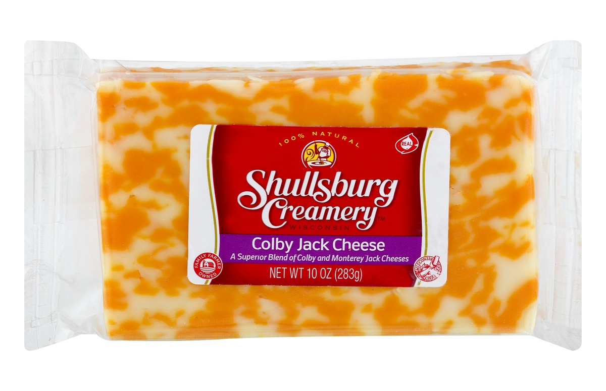 slide 1 of 1, Shullsburg Colby Jack Cheese, 10 oz