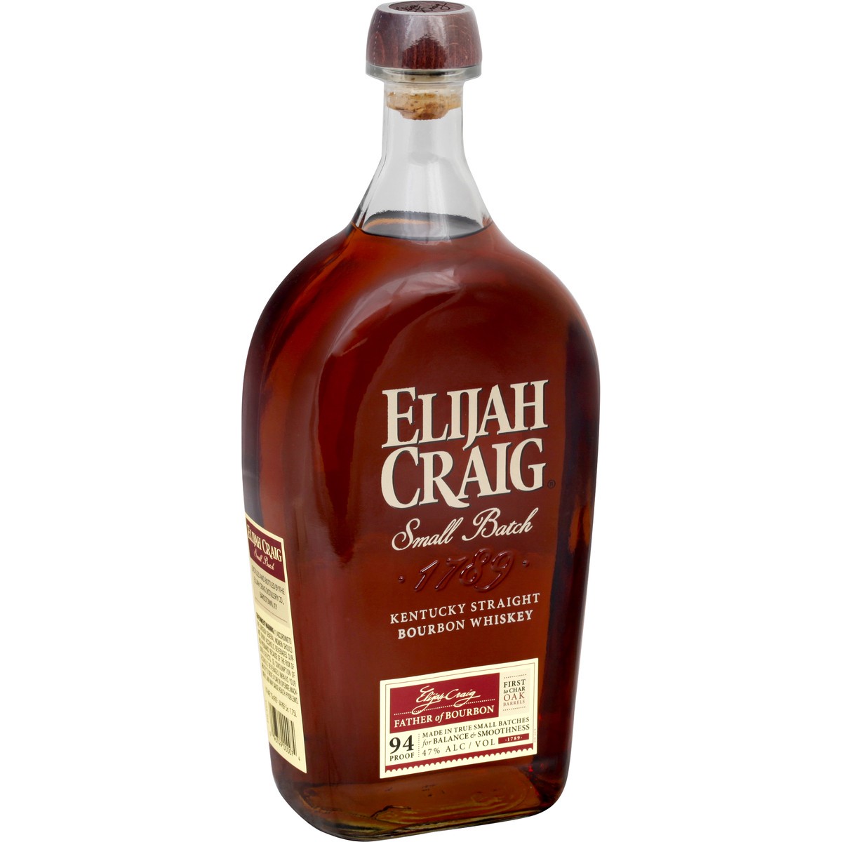 slide 7 of 8, Elijah Craig Small Batch Kentucky Straight Bourbon Whiskey 1.75 l, 1.75 liter