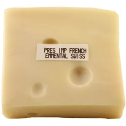 Président French Emmental Swiss Cheese