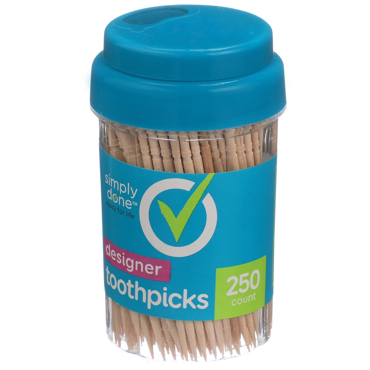 slide 8 of 8, Simply Done Designer Toothpicks, 250 ct