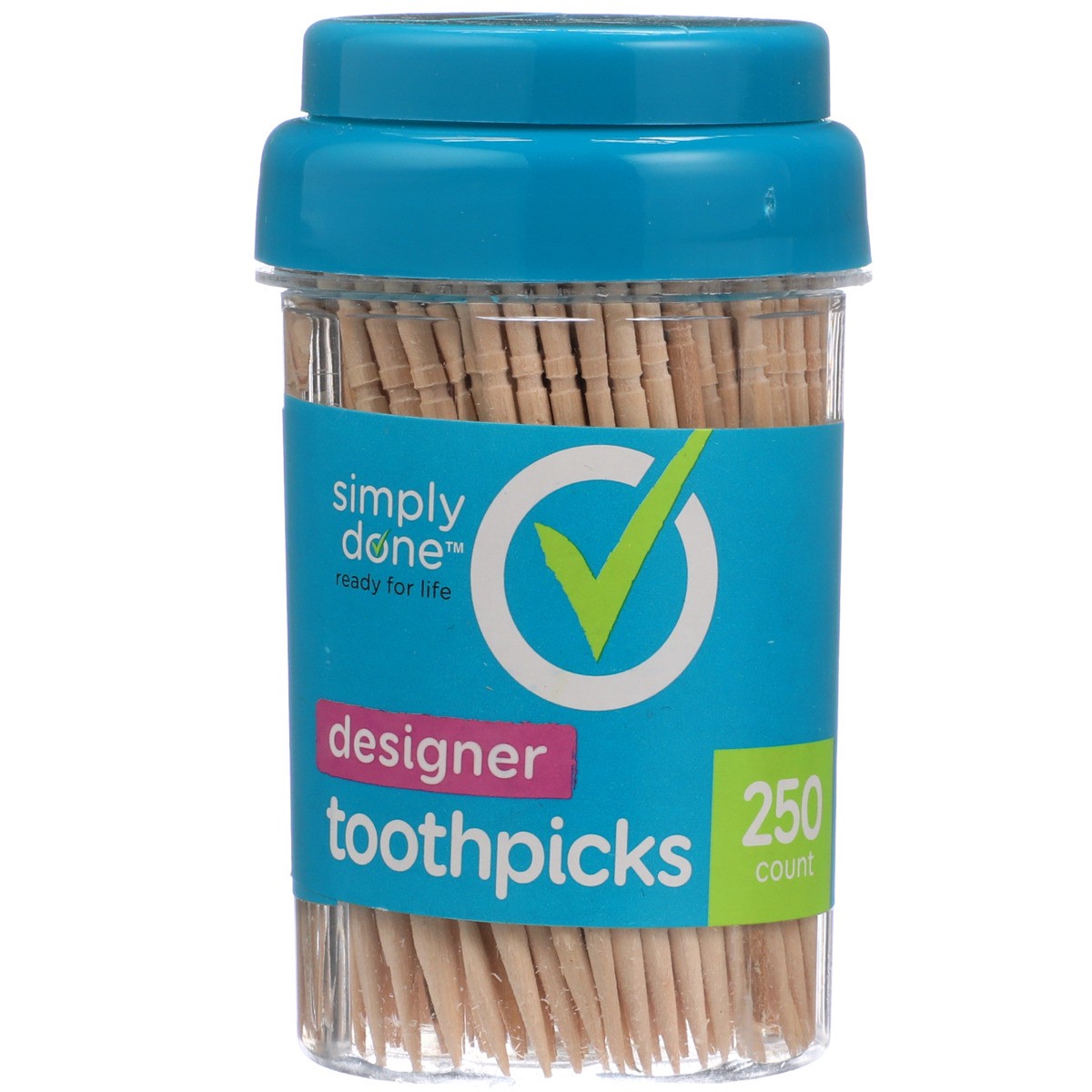 slide 6 of 8, Simply Done Designer Toothpicks, 250 ct