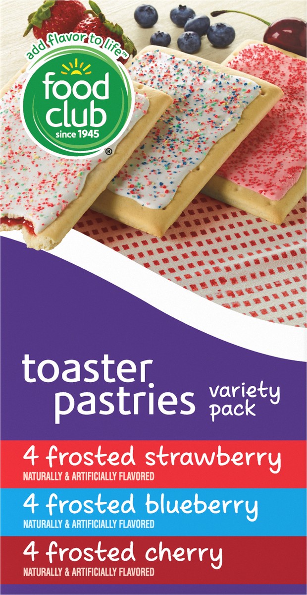 slide 2 of 12, Fclub Tstr Pstry 3 Flavor, 