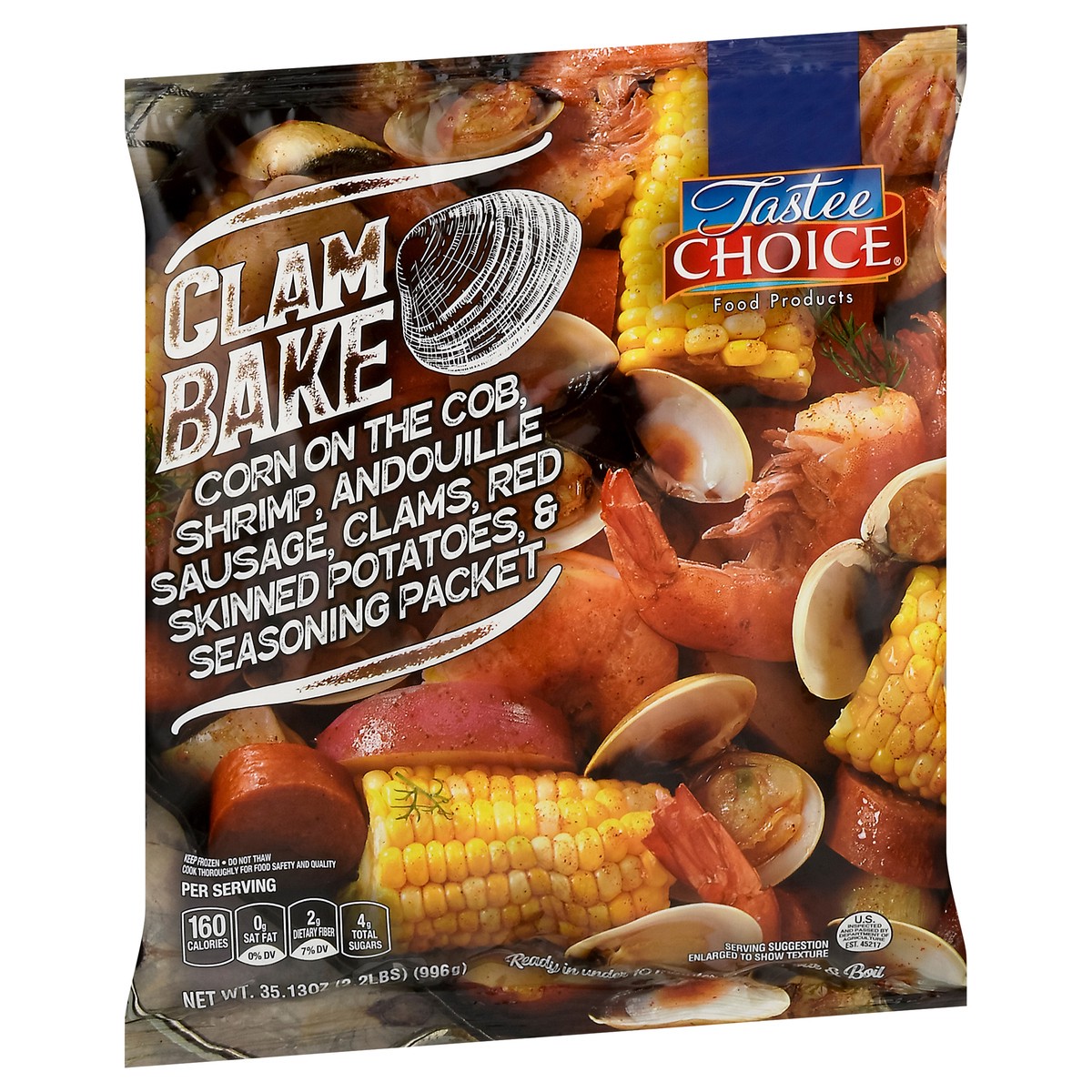slide 6 of 9, Tastee Choice Clam Bake 35.13 oz, 35.13 oz