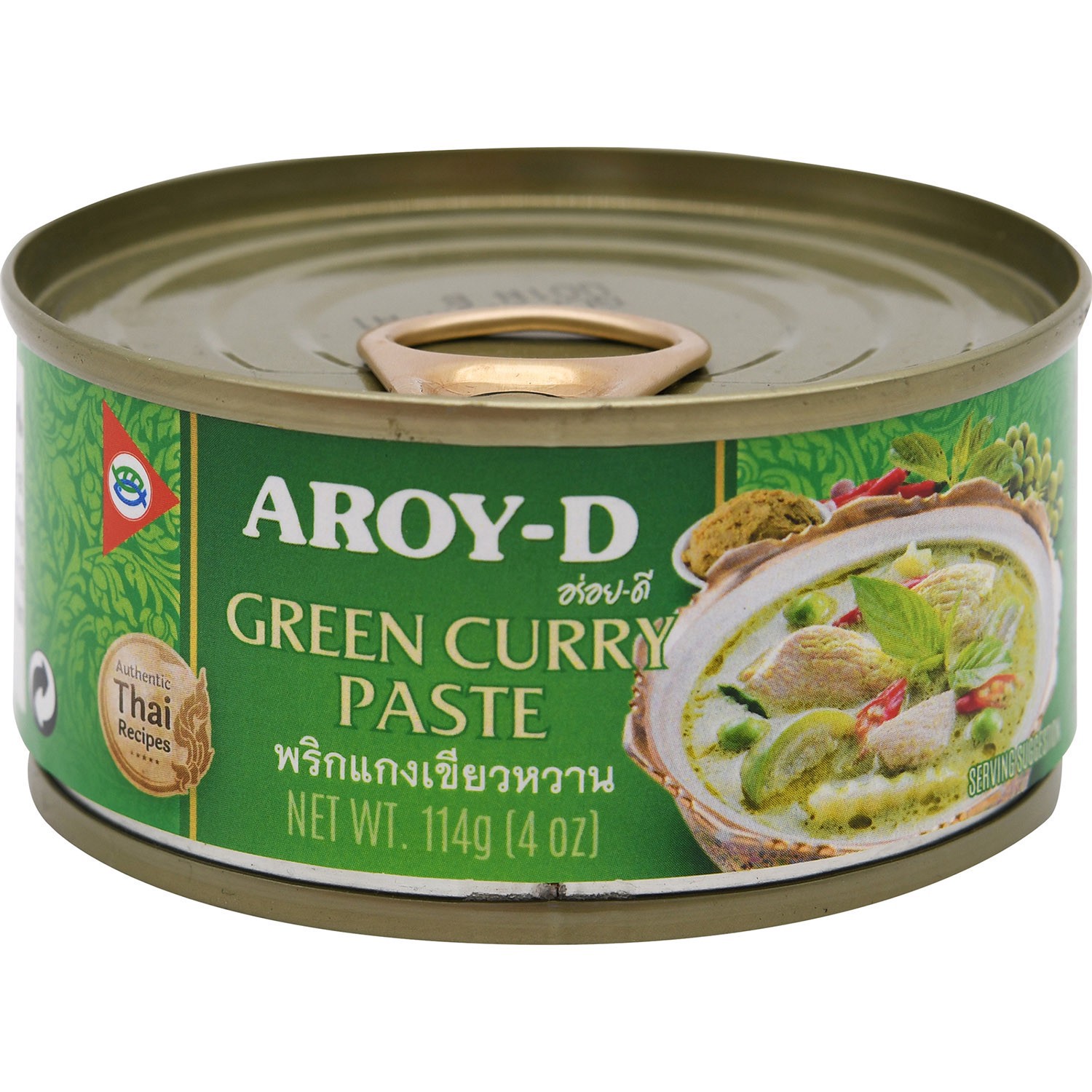 slide 1 of 1, Aroy-D Green Curry Paste, 4 oz