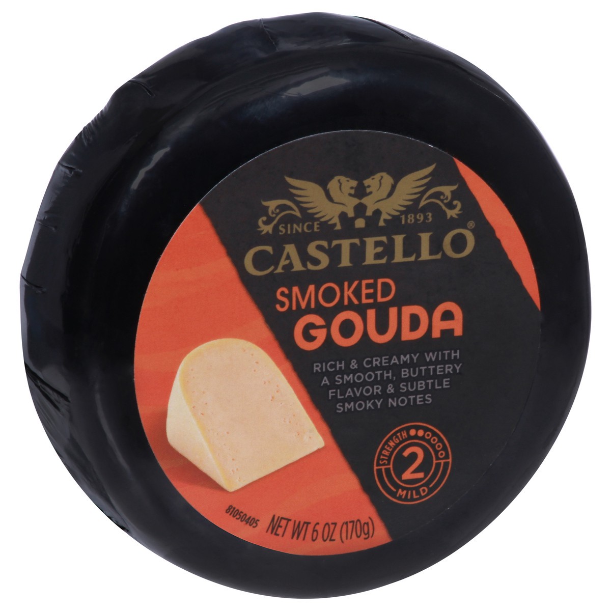 slide 2 of 9, Castello Smoked Gouda Rounds, 6 oz