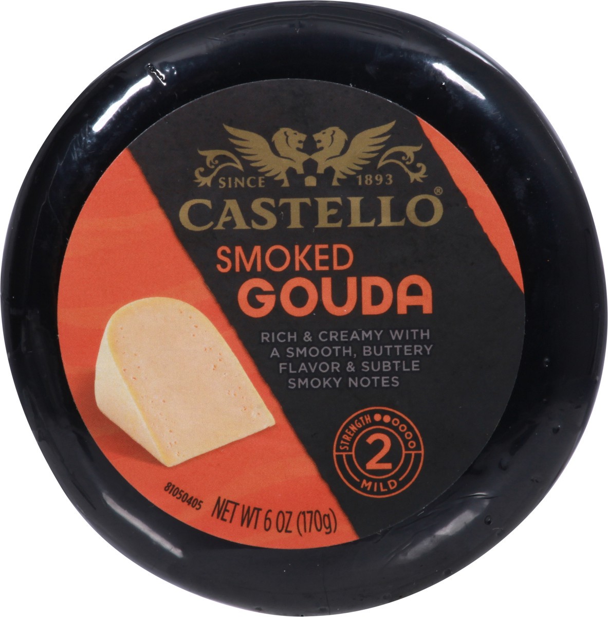 slide 6 of 9, Castello Smoked Gouda Rounds, 6 oz